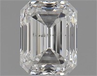 Gia Certified Emerald Cut .50ct Si1 Diamond