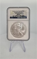 2012 S Silver Eagle MS69 NGC First Releases