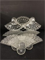 Love collecting shells?-8 crystal shell dishes