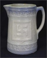 Blue/White Stoneware Swastika pitcher