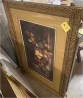 gorgeous framed print fruit