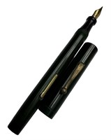 Vintage Flat Top Fountain Pen with 14k Gold Nib