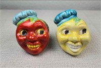 Anthropomorphic Salt And Pepper Shakers Tomato