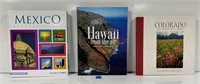 Books on Mexico, Hawaii, and Colorado