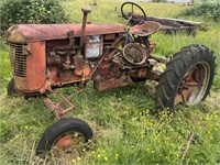 Vintage Case Tractor, Been Sitting, Looks Pretty