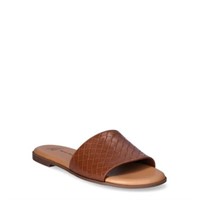 8  Time and Tru Women's Woven Slide Sandals