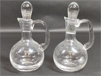 Glass Decanter Bottles with Stoppers