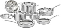 Cuisinart Multiclad 12-Piece Cookware Set NEW