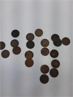 OLD INDIA COINS 20 PCS
