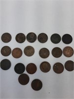 OLD INDIA COINS 20 PCS
