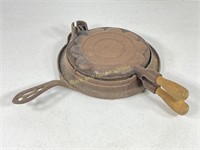 Alfred Andresen Cast Iron Waffle Pan