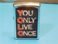 Zippo Neuf You Only Live Once