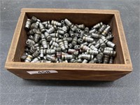 BOX OF LEAD BULLETS BELIEVED TO BE 357