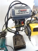 Central machinery 5 speed bench drill press