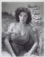 Jane Russell signed "The Outlaw"  photo