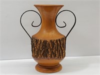 Vintage Hand Turned Live Edge Vase