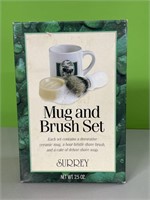 Surrey Mug and brush set - new in box