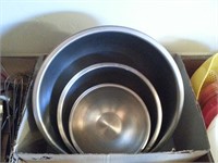 3 PC STAINLESS STEEL MIXING BOWLS