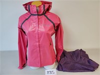 Women's Columbia Jacket and Marmot Pullover - XS