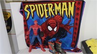 Spiderman Blankets, Boots, Doll