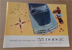 1955 Dodge New Car Sales Brochure Logan Motor