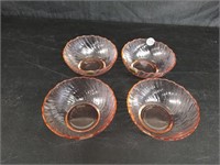 4 Arcoroc Bowls