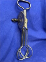 Vintage  A&J egg beater.  Operates nicely