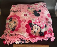 FLEECE BLANKET-MINNIE/APPROX. 5’x4’