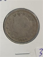 1908 LIBERTY V NICKEL