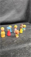 Vtg Finger Puppets Made in Hong Kong