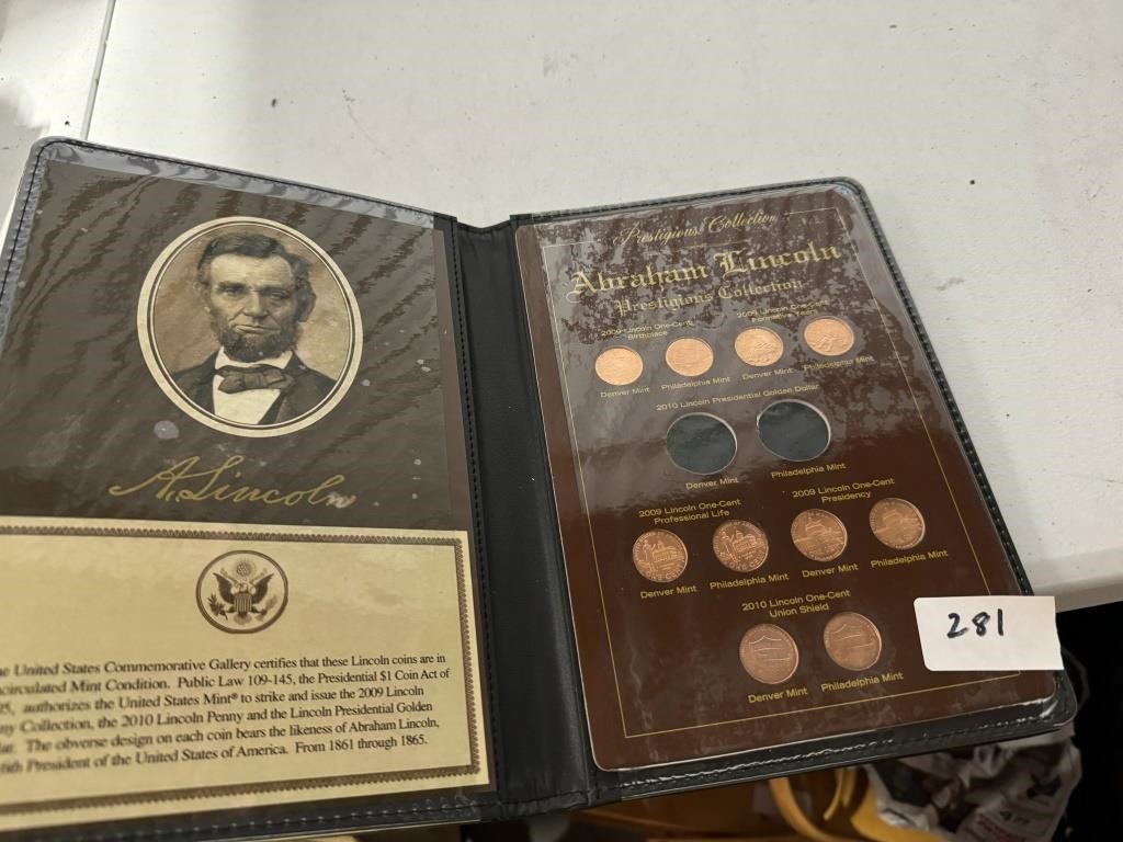 LINCOLN PENNY HOLDER