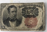 1874 10 Cent Fractional Currency