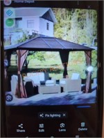 Outsunny 10" x 12" hardtop gazebo