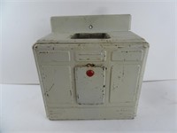 Vintage Tin Toy Oven 10" x 11"