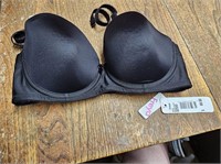 NEW FREYA Ladies Black BRA 32DD #$69.00