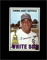 1967 Topps #455 Tommie Agee EX to EX-MT+