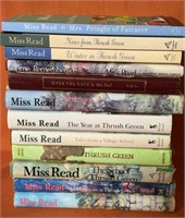 Lot of 12 Miss Read Books Fairacre Series HB & PB