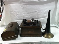 EDISON STANDARD PHONOGRAPH W/ HORN