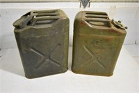 2- Metal Gas Cans
