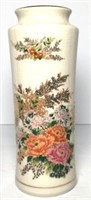 Japanese Vase with Gilt Accents & Crackle Finish