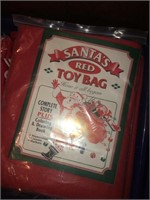 Tote with Santa bags