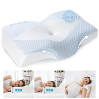 Mkicesky Cervical Pillow for Neck Pain Relief,