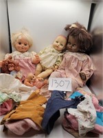 Vintage Sleepy Eye Dolls, etc