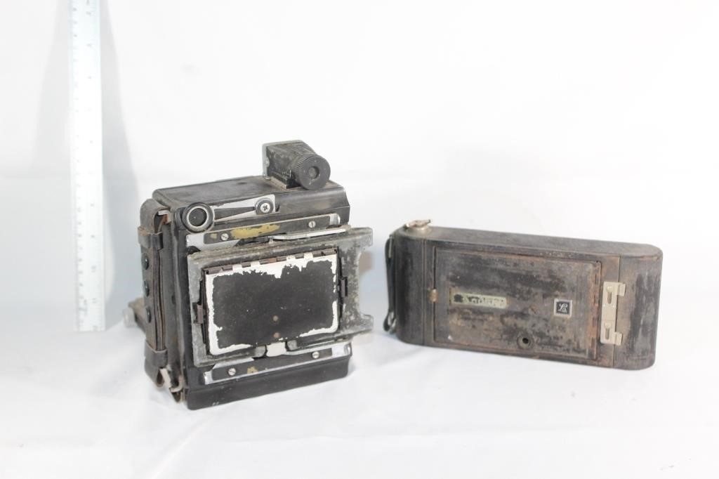Kodak Camera -Accordian and Grayflex Camera