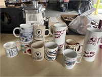 Various Advertising Mugs