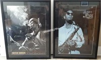 Jazz Theme Large Frame Posters