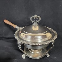 F.B.Rogers Silver 6044 Silverplate Chafing Dish