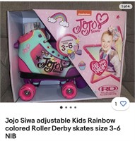 Jojo Siwa Roller Derby skates
