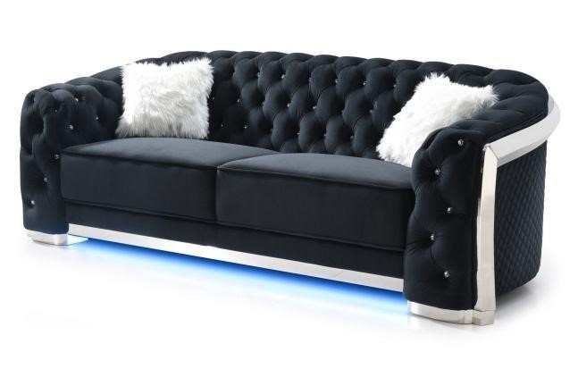 $1330  Glory Furniture G0593A Sofa in Black