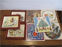 Swedish Tiles & Norcrest Wall Plaques